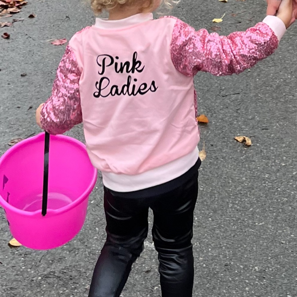 Toddler Pink ladies costume